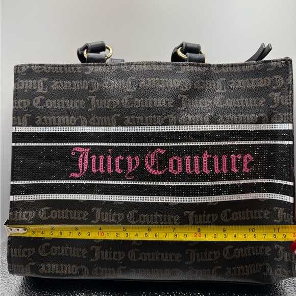 Juicy Couture brown Tote with Pink Logo - Picture 7 of 11